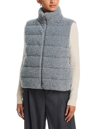 Herno Knitted Vest In Gray