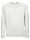 Herno Grey Cashmere Sweater In Grey