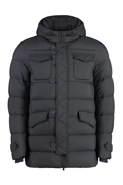 HERNO L ESKIMO HOODED DOWN JACKET