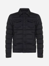 HERNO LA CAMICIA QUILTED NYLON DOWN JACKET