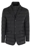 Herno Men La Giacca Nylon Down Jacket In Nero