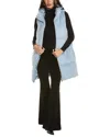 Herno Sleeveless Jacket In Lady - Female Waistcoats Light Blue 50 In Blue