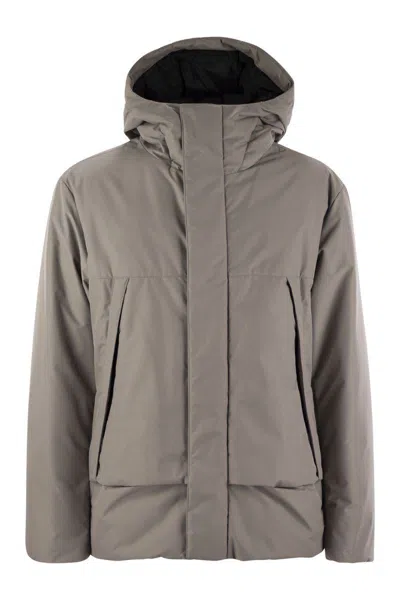HERNO HERNO LAMINAR 2 LAYERS DOWN JACKET WITH HOOD