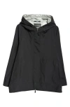 Herno Goretex New Paclite Zipper Cape Clothing In Black