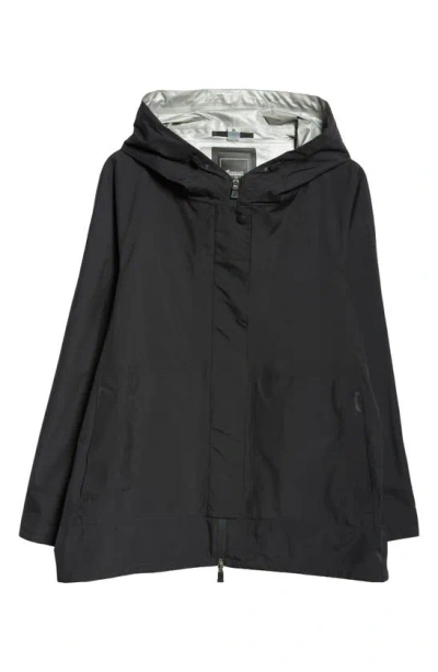 HERNO HERNO LAMINAR A-LINE WINDPROOF & WATERPROOF GORE-TEX® PACLITE HOODED JACKET