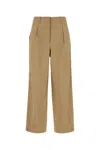 Herno Laminar Beige Stretch Nylon Blend Pant In Multi