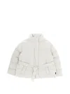 Herno Laminar Belted Jacket In White