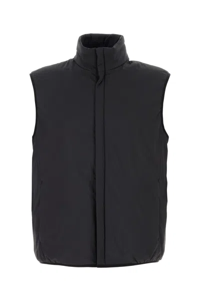 Herno Laminar Black Nylon Sleeveless Jacket