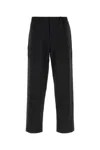 Herno Laminar Black Stretch Nylon Blend Pant In Black
