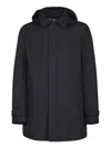 Herno Laminar Down Jacket In Black