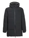 Herno Hooded Down Jacket In Black
