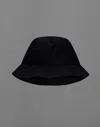 Herno Laminar Bucket Hat In 2 Layers Gore-tex In Black
