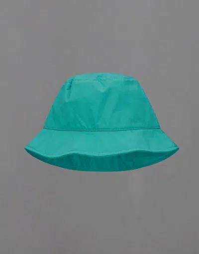 Herno Laminar Bucket Hat In 2 Layers Gore-tex In Pastel Green