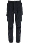 Herno Drawstring Tapered Trousers In Black (black)