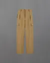 Herno Laminar Cargo Trousers In Comfort Tech In Brown