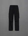 Herno Laminar Cargo Trousers In Tech-poplin In Black