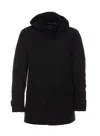 Herno Gore Padded Coat In Black