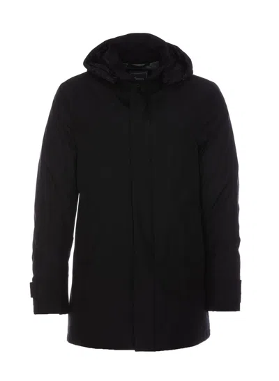 Herno Laminar Coats In Black