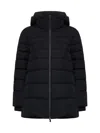 Herno Ashapre Gore Black Down Jacket In Black