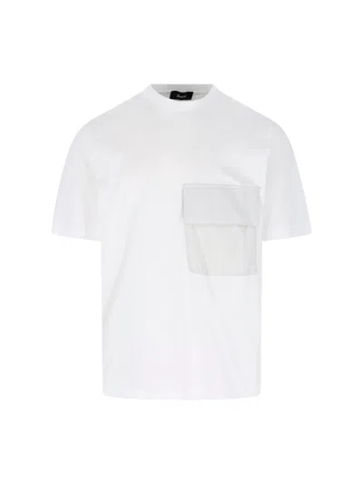 Herno Laminar Cotton T-shirt In White