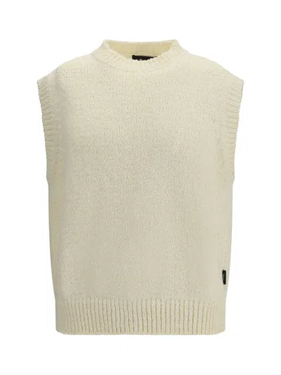 Herno Laminar Cotton Vest In White