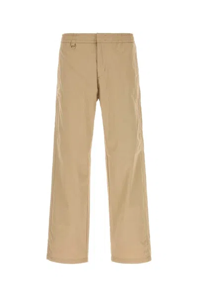 Herno Laminar Cotton-blend Utility Pants In Beige O Tan