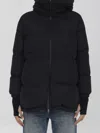 Herno Hooded Quilted Jacket Side Pockets In Black