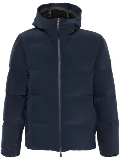 Herno Laminar Down Jacket In Blue