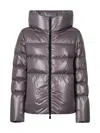Herno Laminar Down Jacket In Glazed Ripstop 2l Clothing In Grey