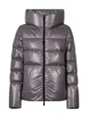 Herno Laminar Down Jacket In Glazed Ripstop 2l Clothing In Grey
