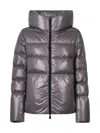Herno Laminar Down Jacket In Glazed Ripstop 2l Clothing In Grey