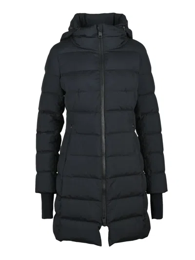 Herno Laminar Down Jacket With Gore-tex Technology And Fitted Silhouette In Black