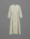 Herno Laminar Dress In Tech-poplin In Cream