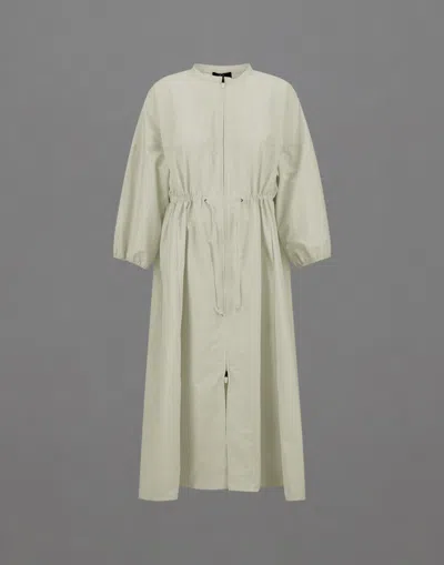 Herno Laminar Dress In Tech-poplin In Cream