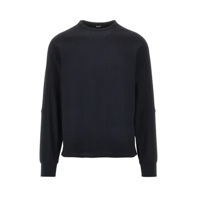 Herno Laminar Ercerized Jersey In Black