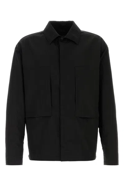Herno Laminar Black Nylon Windbreaker