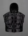 Herno 2l Glazed Anti-tear Vest Down Jacket In Black