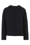 Herno Laminar Black Nylon Jacket In Black