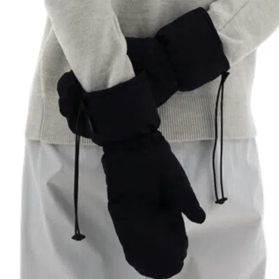 Herno Laminar Gloves In Gore-tex Infinium In Black
