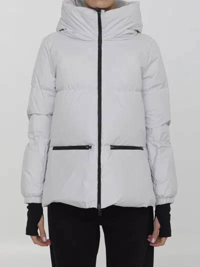 Herno Laminar Gore-tex Down Jacket In Beige