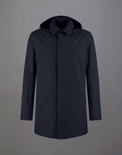 Herno Laminar Raincoat In Gore-tex Paclite In Blue