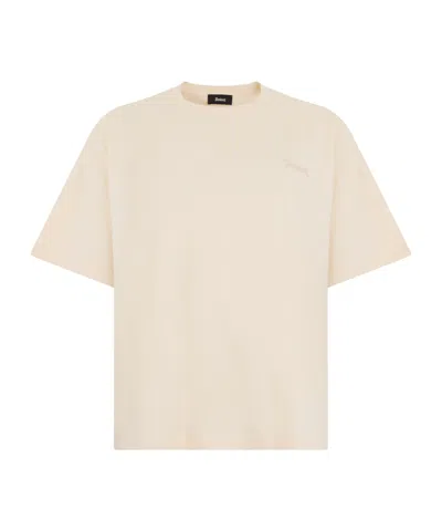 Herno Laminar Graphic Back Print T-shirt In Neutral