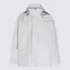 Herno Laminar Grey Casual Jacket In Chantilly