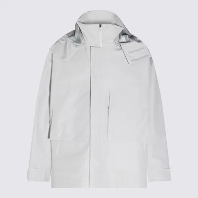 Herno Laminar Grey Casual Jacket In Chantilly