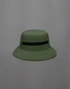 Herno Laminar Hat In 3l Gore-tex In Green