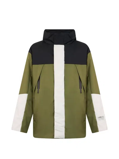 Herno Laminar Hooded Jacket In Green