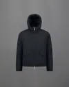 Herno Laminar Hooded Jacket In 2l Gore-tex In Black