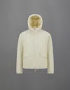 Herno Laminar Hooded Jacket In 2l Gore-tex In White