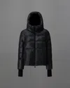 Herno Laminar Jacket In 2l Glazed Ripstop In Black