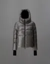 Herno Laminar Jacket In 2l Glazed Ripstop In Grey